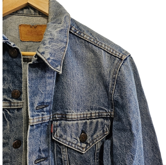 Levi's denim jean jacket vintage 80s - Picture 3 of 15